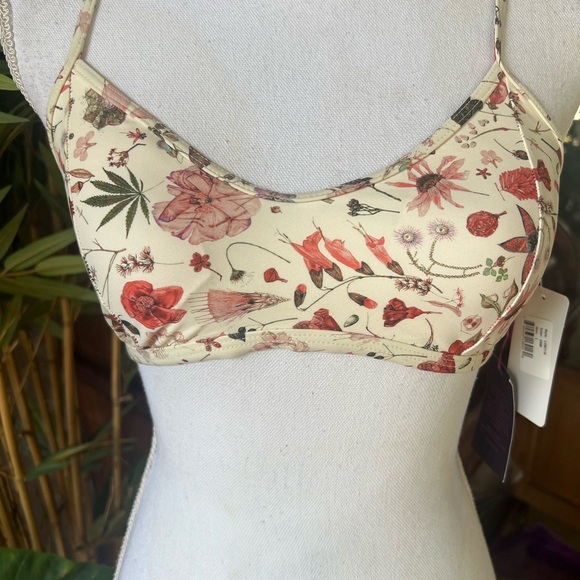 L Space by Monica Wise bra crochet back NWT. Large - Picture 1 of 16